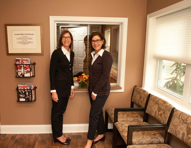 photo of Dr. Trager and Dr. Rebhun